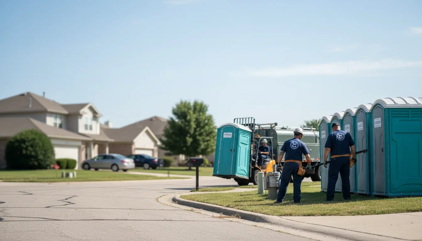Porta Potty Rental in Rosenberg, TX near me